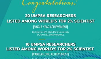 Penyelidik FTKEE UMPSA Tersenarai 2% Saintis Terbaik Dunia Bagi Dua Kategori Pencapaian